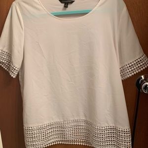 Banana Republic white blouse